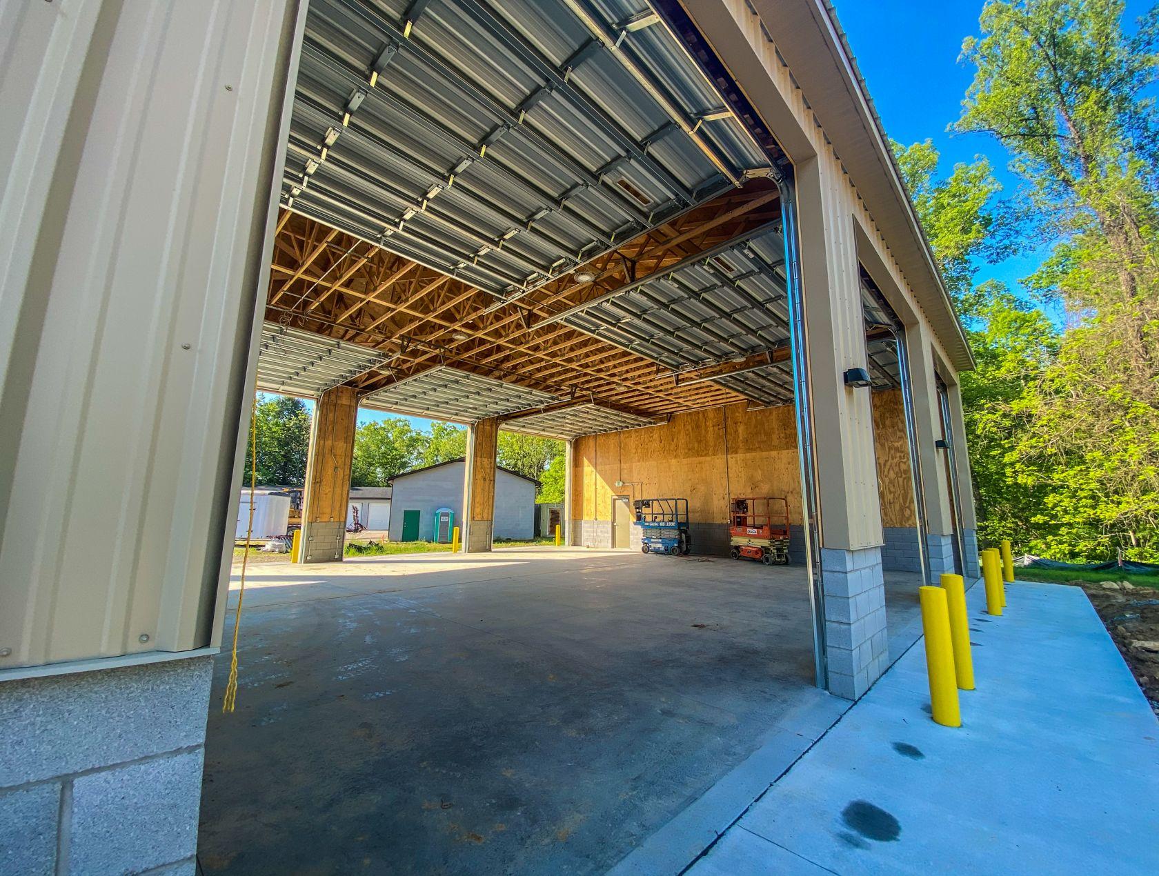 ODNR Division of Forestry Headquarters - Storage building exterior 1